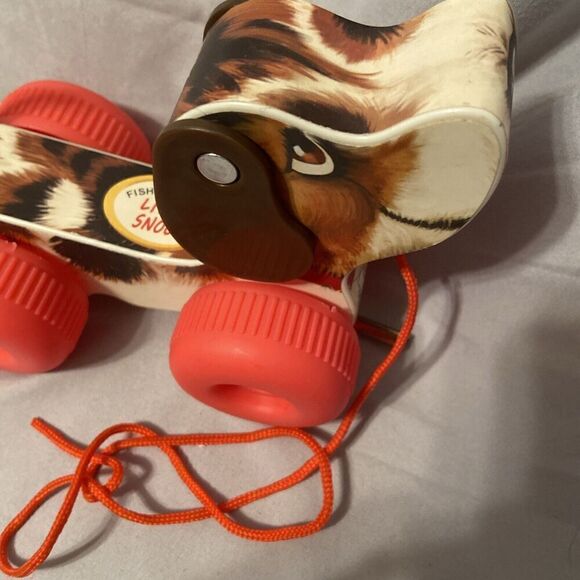 2014 Mattel‎ Fisher Price Little Snoopy pull along dog - Picture 5 of 11